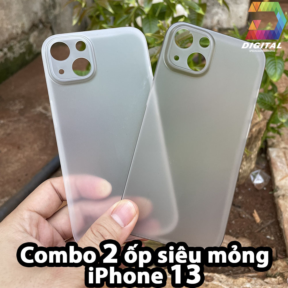 Combo 2 Ultra Thin Unibody Matte iPhone 13 Cases