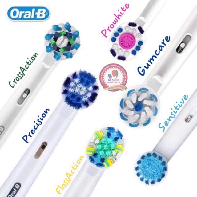 Đầu bàn chải thay thế bàn chải điện Oral-B