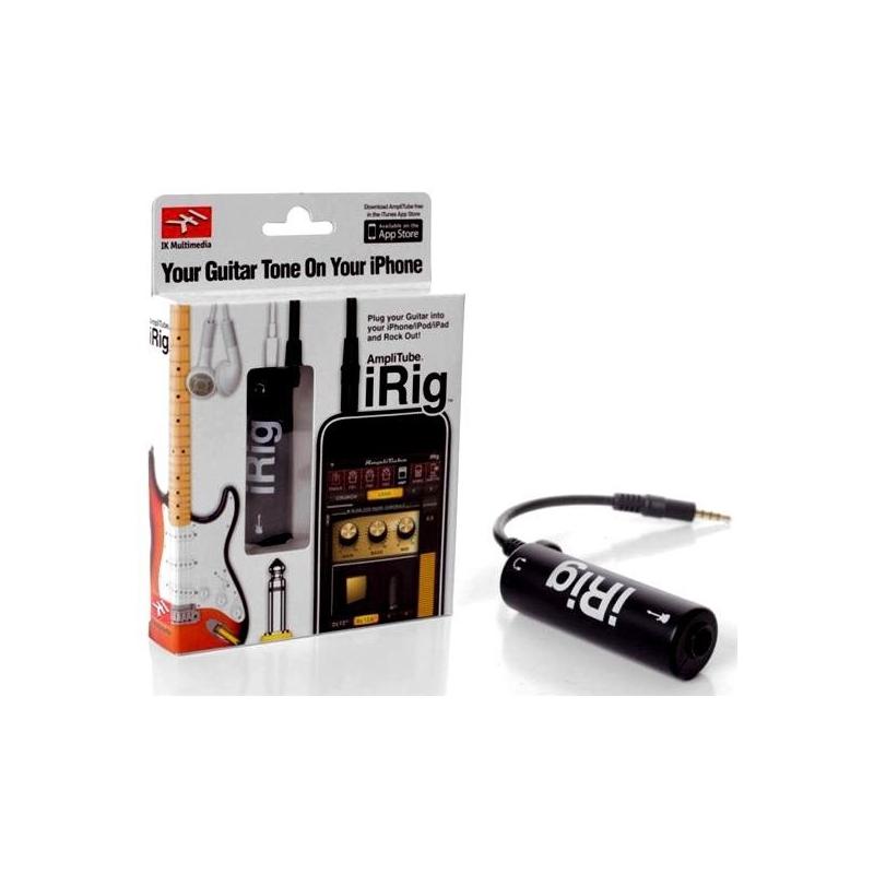 Amplitube iRig from IK Multimedia for iPod touch, iPhone, and iPad
