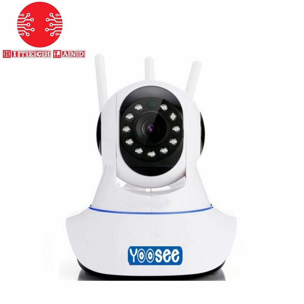 [HCM][XẢ HÀNG] CAMERA YOOSEE 3 ANTEN XOAY 360 ĐỘ 2.0MPX FHD 1080P SIÊU NÉT - Camera 3 Anten 2.0Mpx