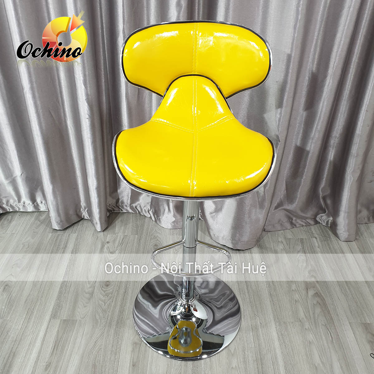 (FREE SHIP) Ghế Chụp HÌnh, Ghế Trang Điểm, Ghê BAr, ghế makeup, Ghế Quầy bar ( Mẫu da cá cách điệu sang chảnh nâng lên hạ xuống từ 60-80 và xoay 360 độ)