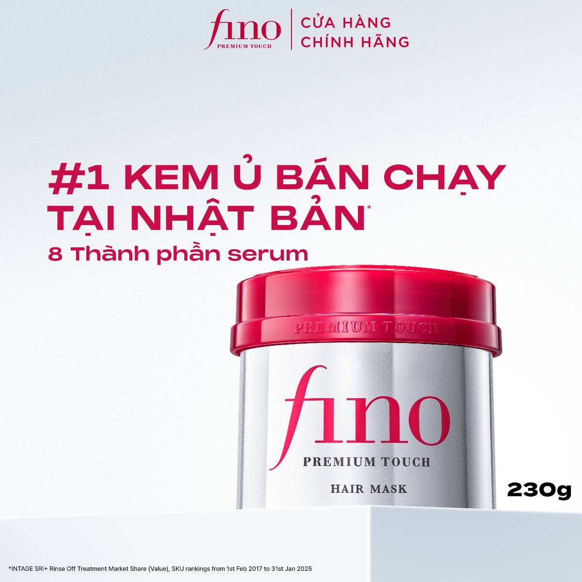 [Tiết Kiệm Hơn] Bộ 2 Kem Ủ Tóc Cao Cấp Fino Premium Touch 230G