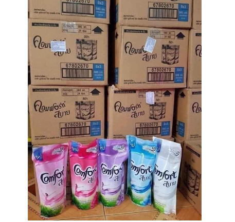 TÚI NƯỚC XẢ VẢI COMFOR THÁI LAN 580ML