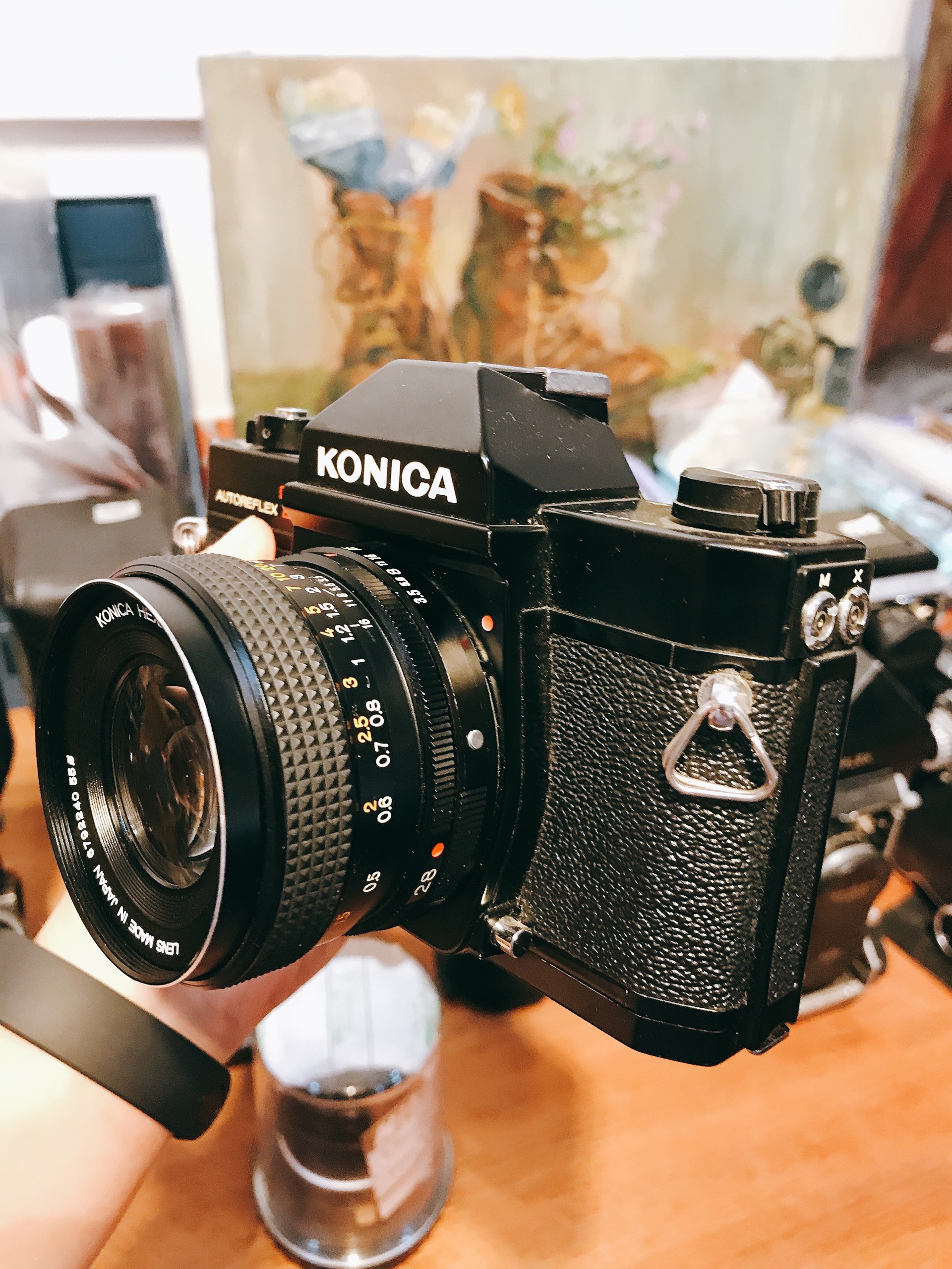 Máy ảnh phim Konica Autoreflex T3 Black