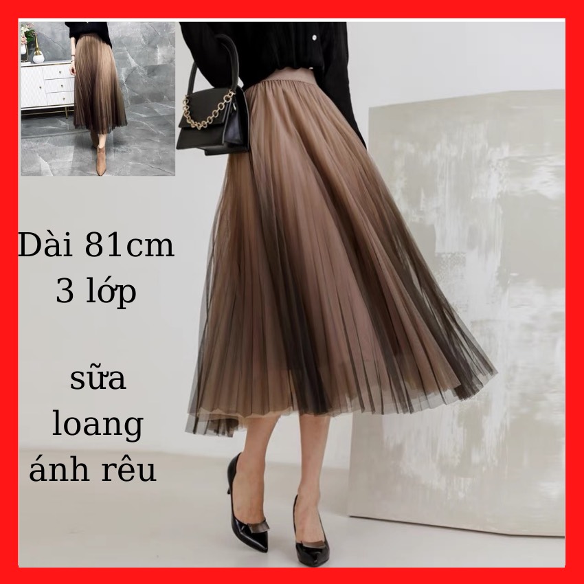 CHÂN VÁY VON XẾP LY . NGOCLAN SHOP