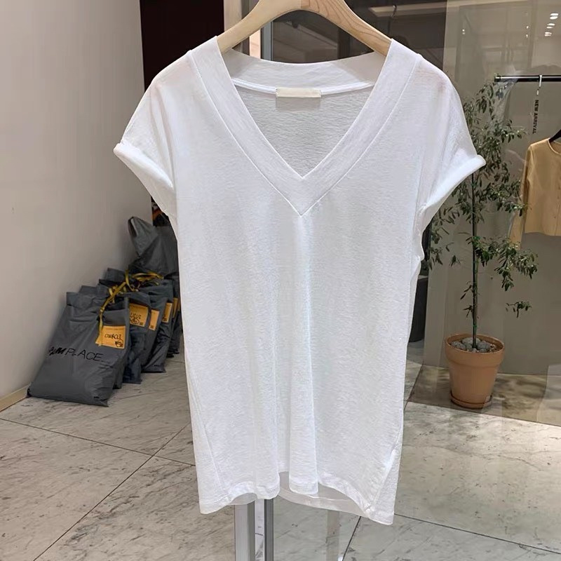 ANU331 - ÁO PHÔNG GIẤY CỔ TIM ZR CHO NỮ