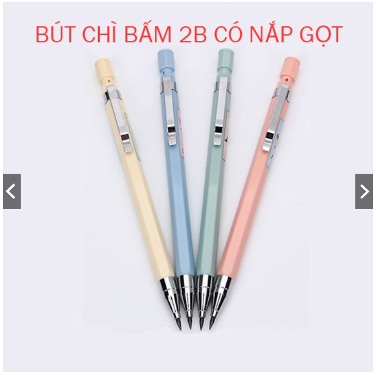 [HCM]Bút chì kim bấm 2B M&G (màu ngẫu nhiên)