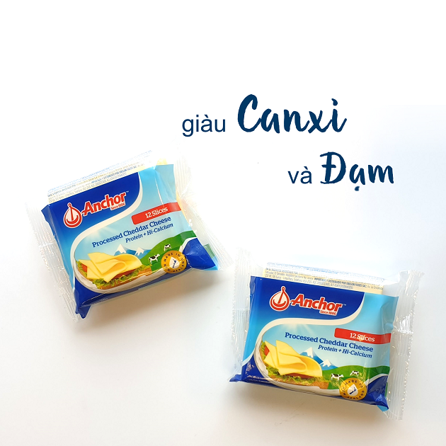 [Siêu thị WinMart] - Phô mai lát Anchor gói 200g