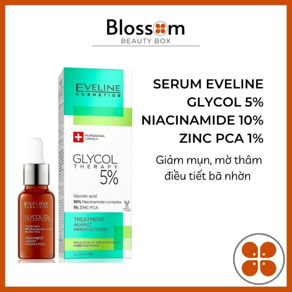 Serum EVELINE Glycol 5% NIACINAMIDE 10% + ZINC 18ML