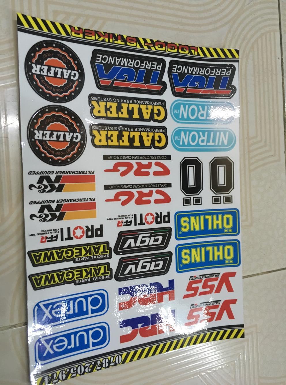 [HCM]Tem logo sét yss garfer tròn