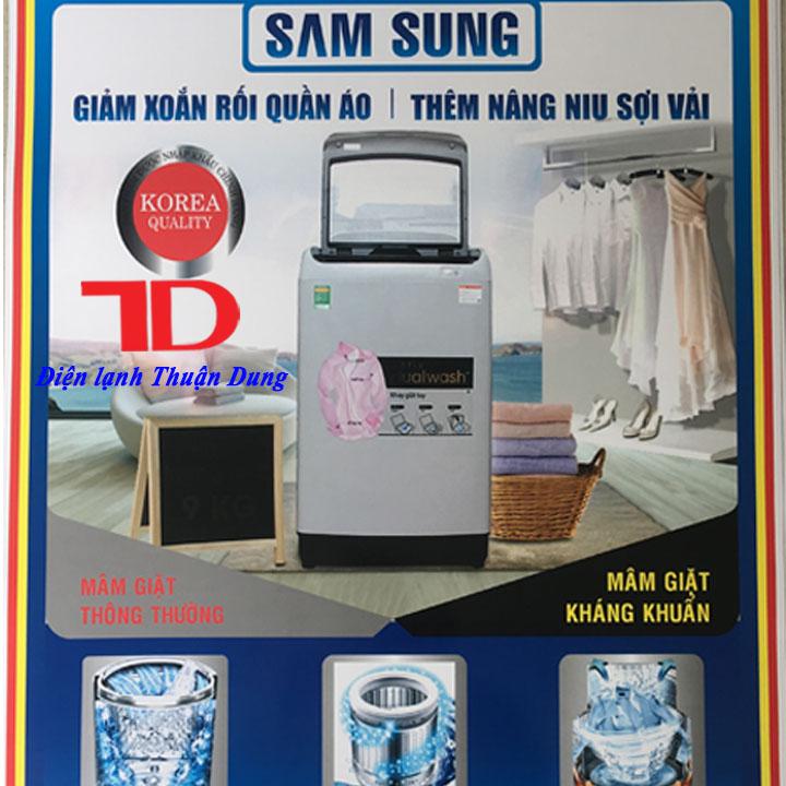 Tem dán máy giặt SAMSUNG, tem dán máy giặt, tem SAMSUNG