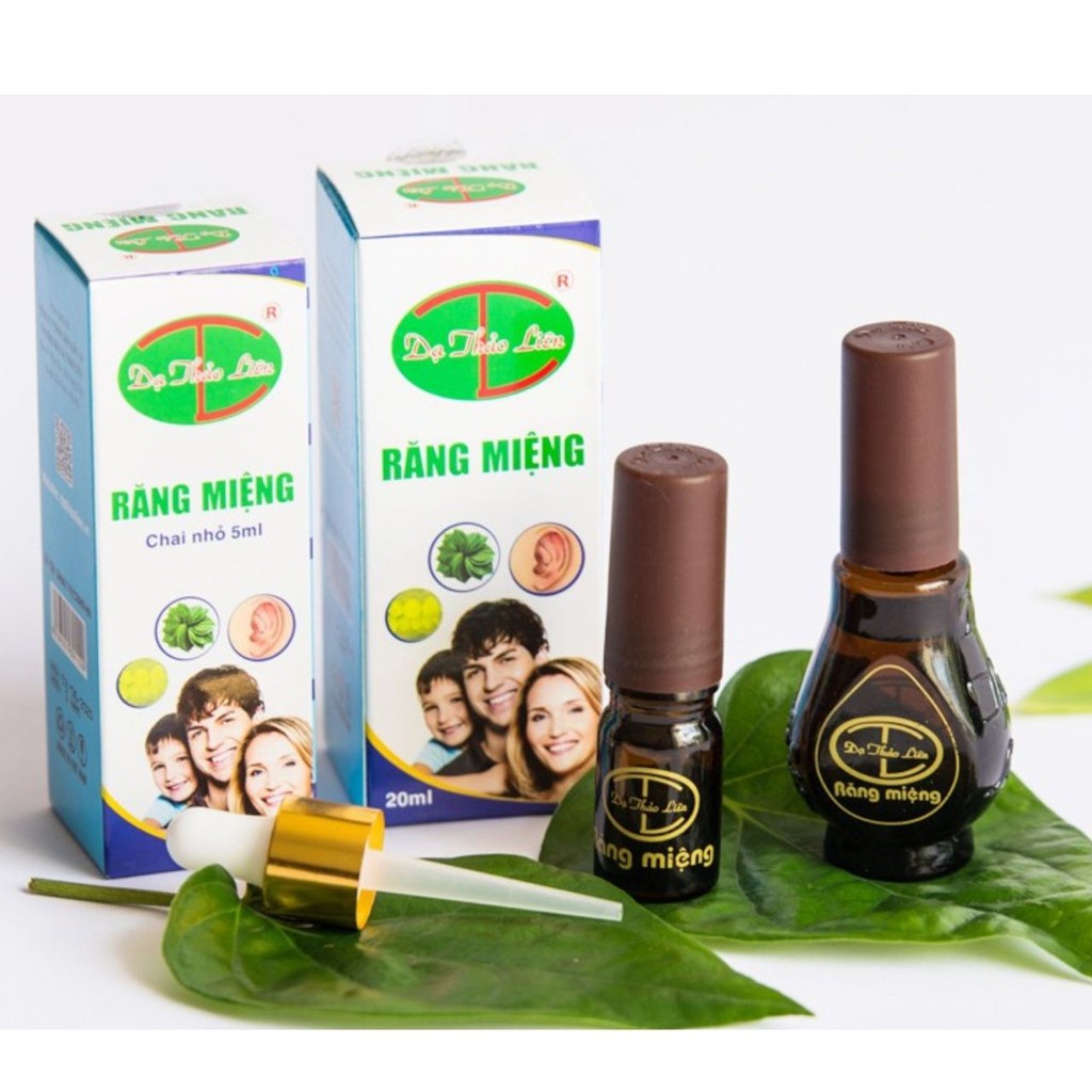 TỊNH DẦU RĂNG MIỆNG- DẠ THẠO LIÊN LOẠI 20ml