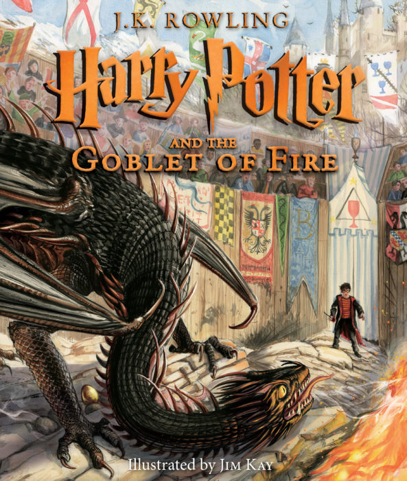 BOOKMEDI - Harry Potter and the Goblet of Fire: The Illustrated Edition Hardcover