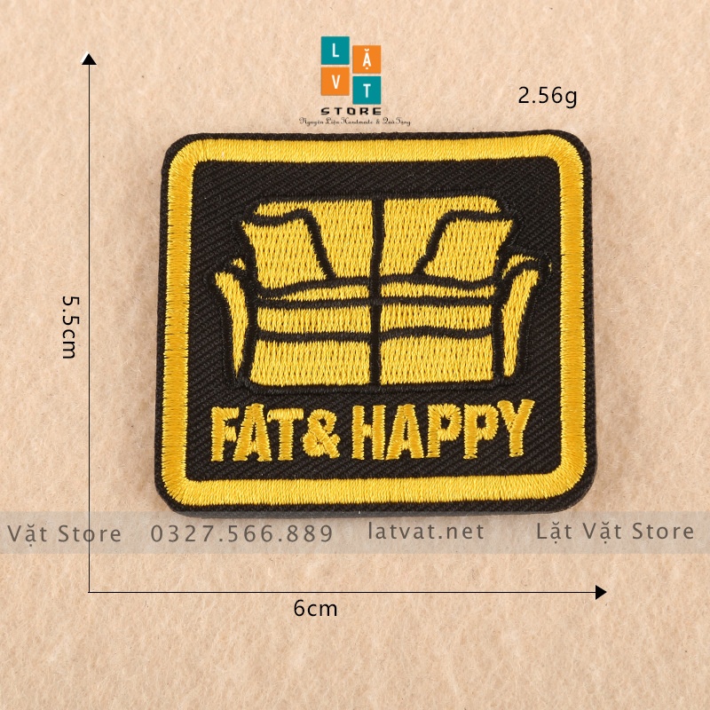 [HCM]Sticker Logo Patch Ủi Quần Áo ủi mang Người trưởng thành Street Style