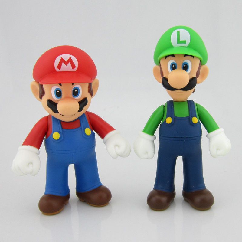 Bộ 5 mô hình nhân vật trong game Mario 8 cm