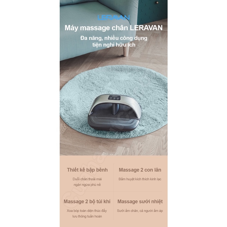 ☽  Máy massage chân LERAVAN LJF003 Xiaomi