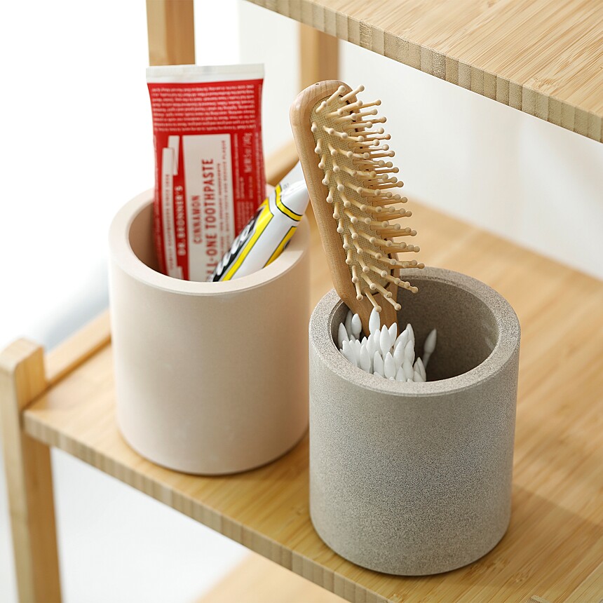 Ly đựng bàn chải bằng đá Diatomite - JAJU
