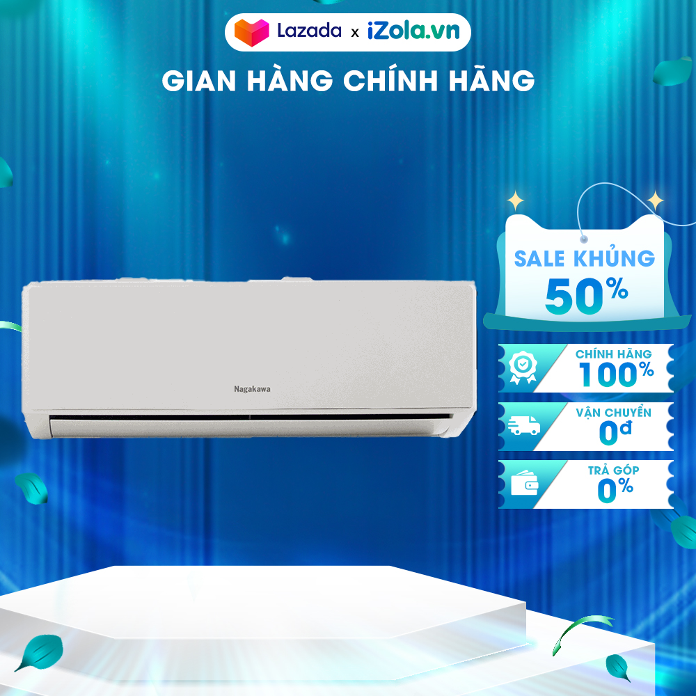 [Giao tại HCM] Máy lạnh Nagakawa NS-C12R2T30 1.5Hp