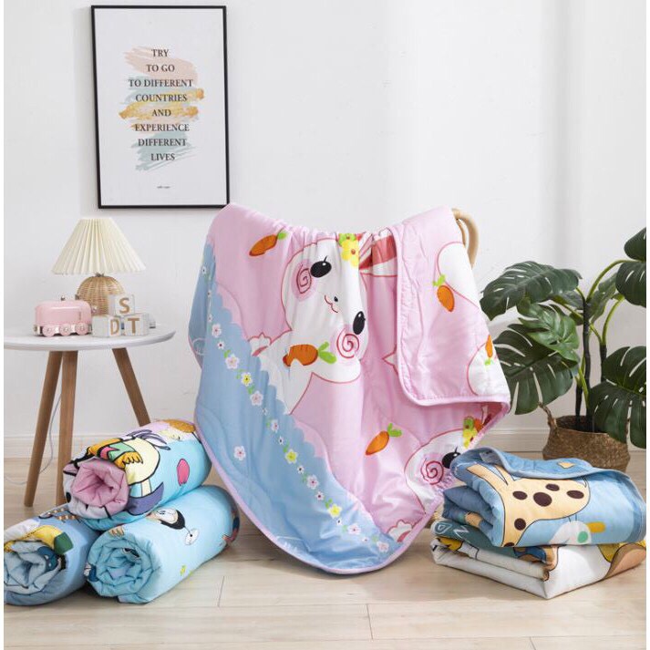 CHĂN ĐŨI XUẤT NHẬT CHO BÉ kt 1m1x1m5