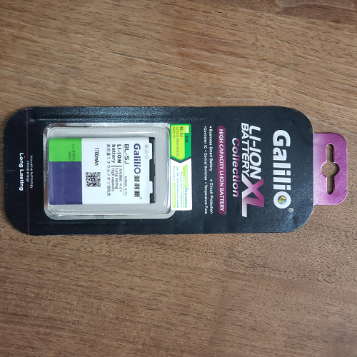 Pin Nokia X6-00 ( BL-5J ) dung lượng cao hiệu Galilio