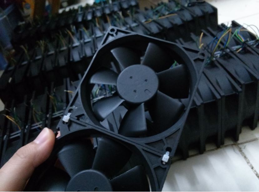 Bộ 02 fan mod vga - mạnh - mát - bền hơn fan zin