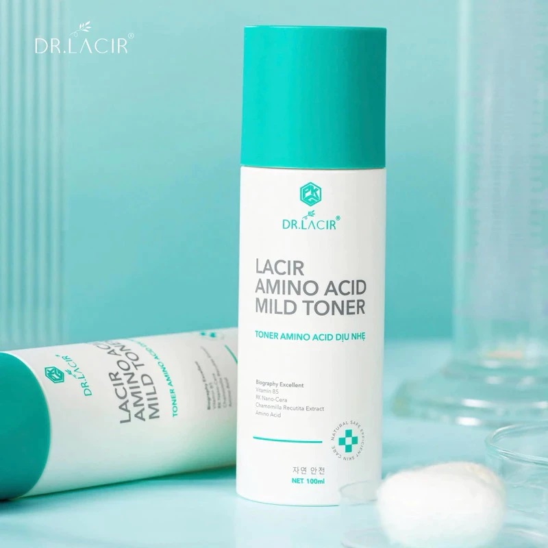 Toner cốt yến Saffron Dr Lacir - Lacir Amino Acid Mild Toner DrLacir