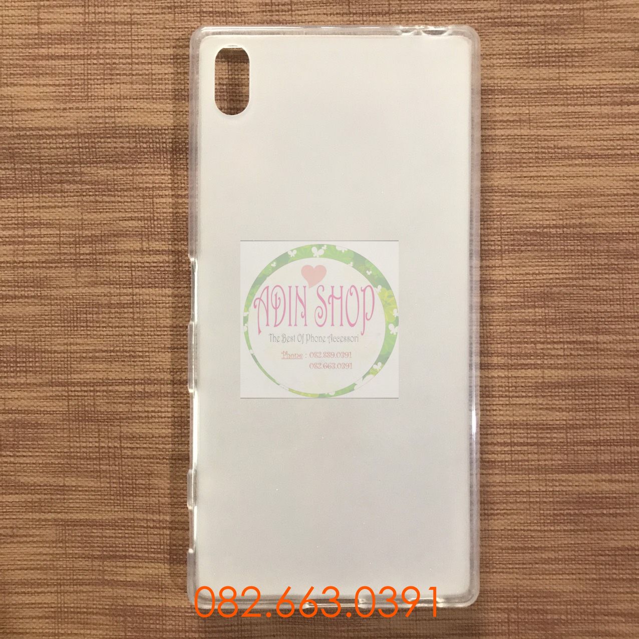 Ốp lưng dẻo trong Sony z5 Premium lưng nhám và dẻo đen loại ốp dày đẹp