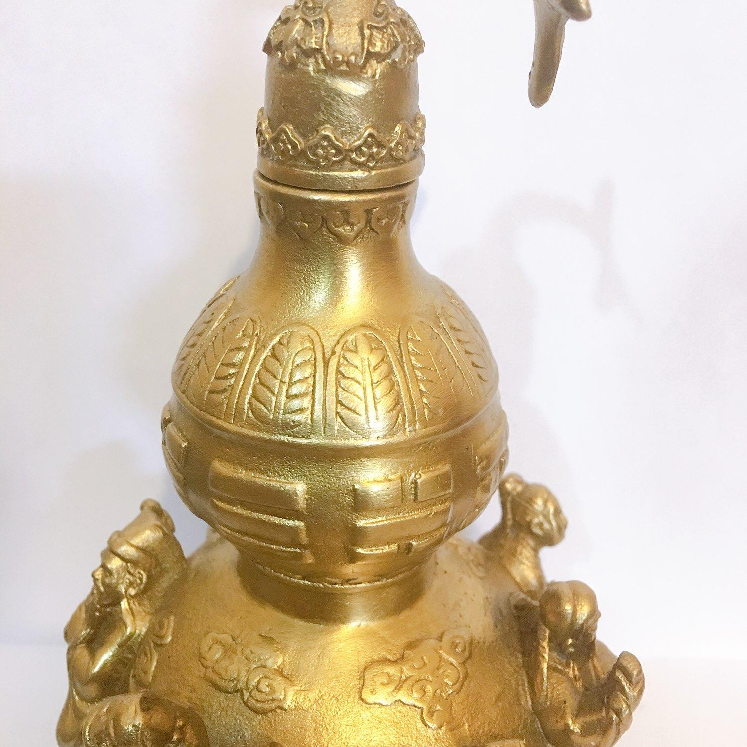 Hồ Lô Bát Tiên chất liệu đồng