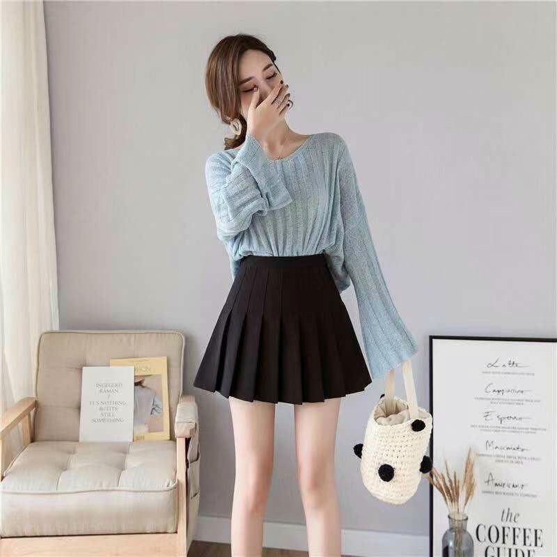 Chân Váy Xếp Ly 4 Màu CV301