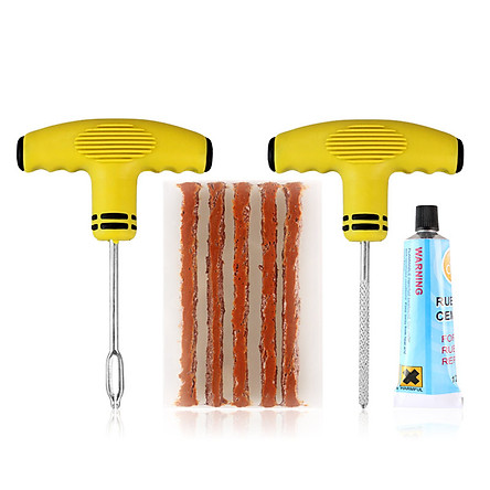 Bộ Tự Vá Lốp Không Săm Cho Ô Tô Xe Máy