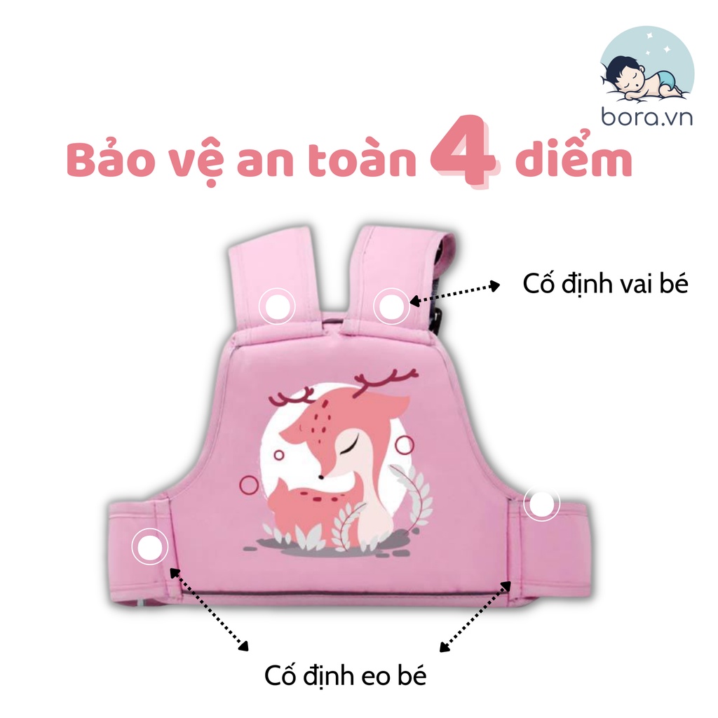 Đai xe máy an toàn cho bé