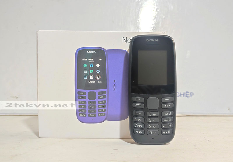 [MỚI FULL HỘP]Điện thoại 2 sim Nokia 105 (2019) giá rẻ pin trâu
