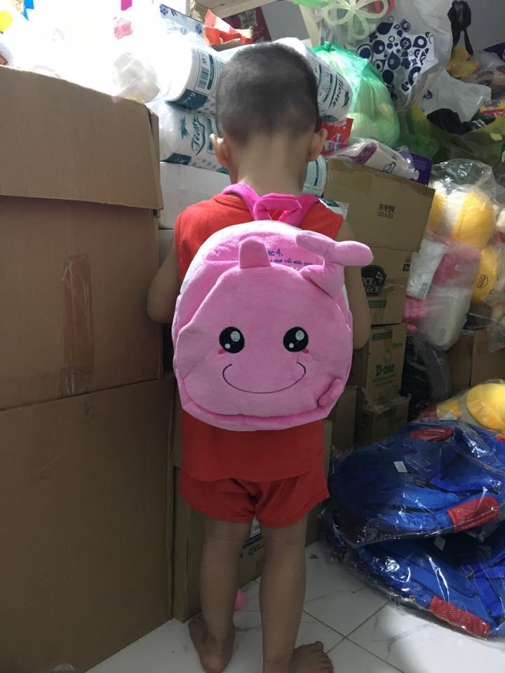 [HCM]Balo gấu Similac màu hồng