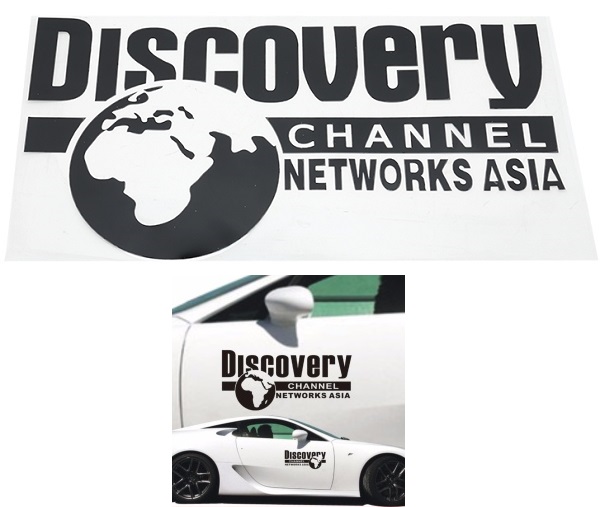 Tem dán cánh cửa Discovery (ĐEN)