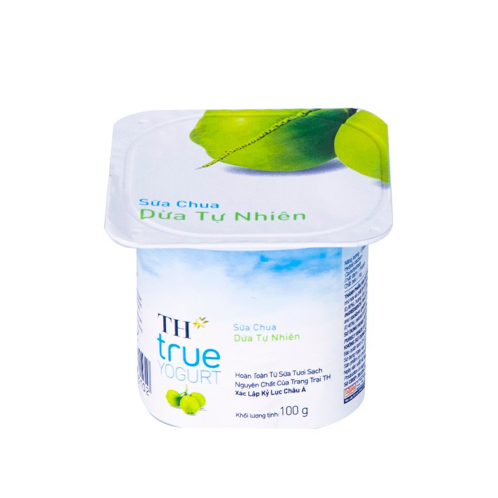 [Siêu thị WinMart] - Sữa chua ăn THTRUE milk dừa hộp 100g