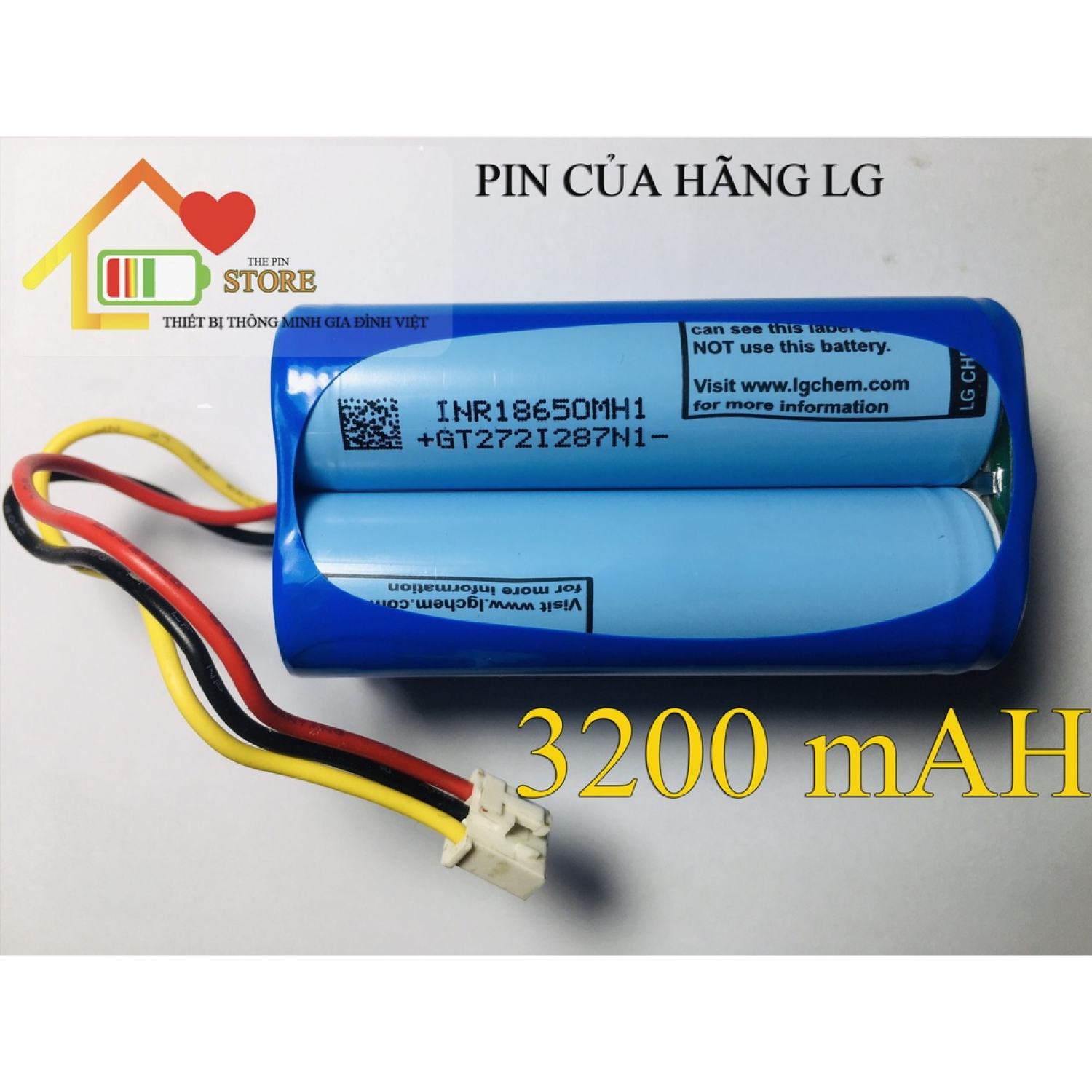 PIN ROBOT HÚT BỤI LIECTROUX C30B NÂNG CẤP ( DUNG LƯỢNG CAO 3200 mAH HÃNG LG)