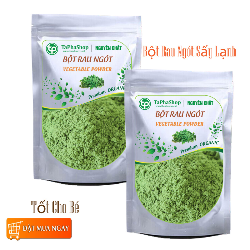 Bột rau ngót nguyên chất 200g - Thảo Dược Tấn Phát