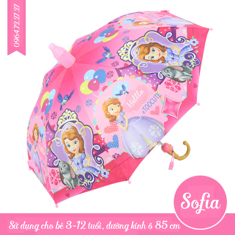Ô công chúa Sofia cho bé gái (Cao Cấp)