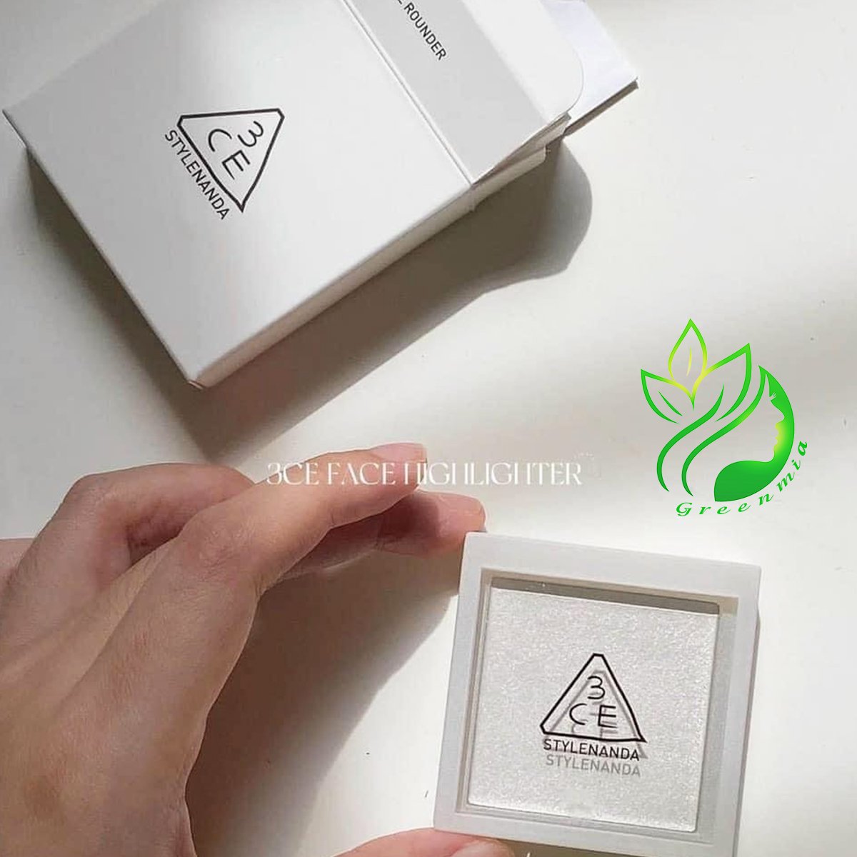 Phấn Bắt Sáng 3CE FACE HIGHLIGHTER Hộp Vuông 4,8g [CHECK HIDDEN TAG]