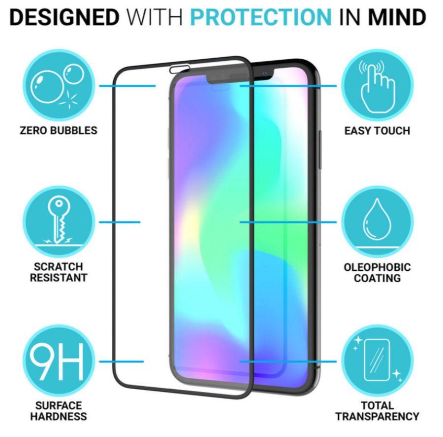Miếng Dán Cường Lực iphone XR full màn hình