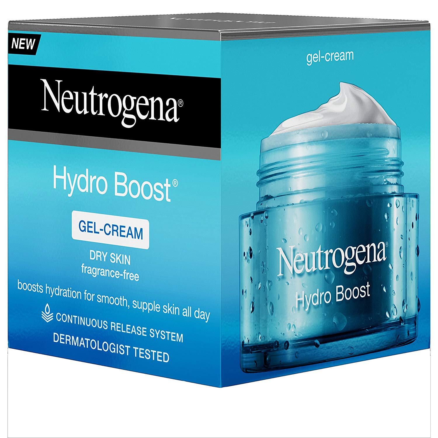 [HCM]Kem dưỡng ẩm cho da siêu khô Neutrogena Hydro Boots Gel Cream Extra Dry Skin with Hyaluronic Acid 50ml