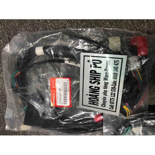Dây điện sườn xe WAVE THÁI 110