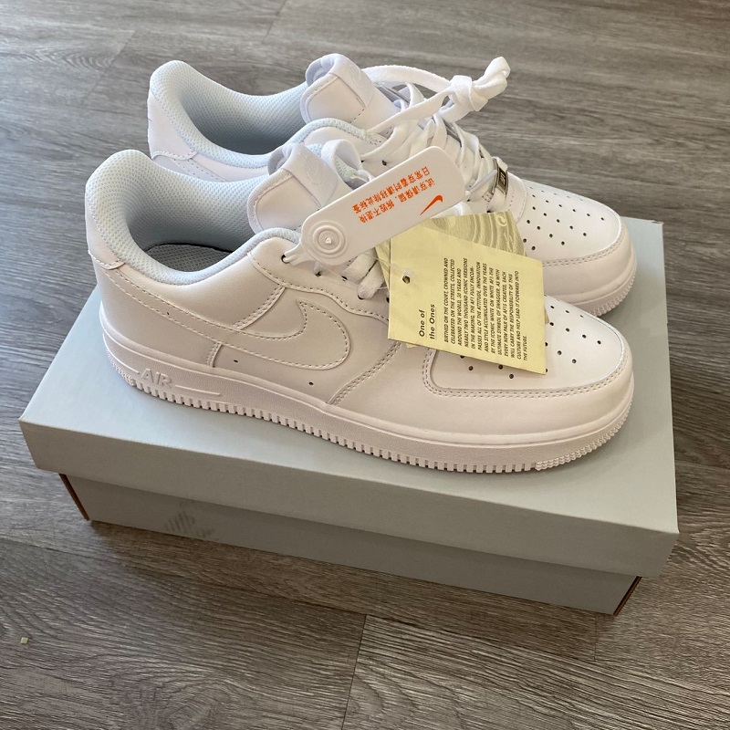 GIÀY THỂ THAO NỮ AF1 FORCE TRẮNG FULL BOX [ TẶNG LỌ VỆ SINH GIÀY ]