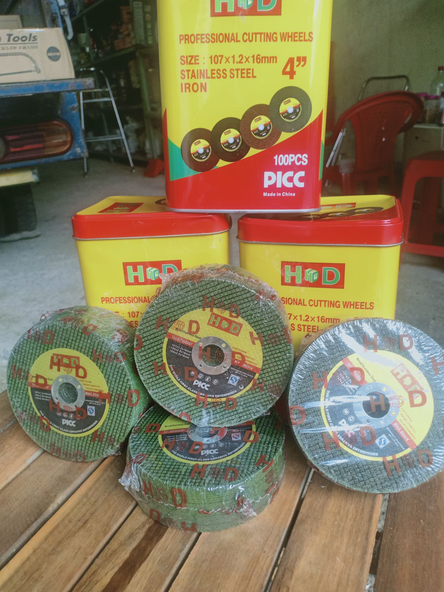 Đá cắt sắt,inox HD 1tấc