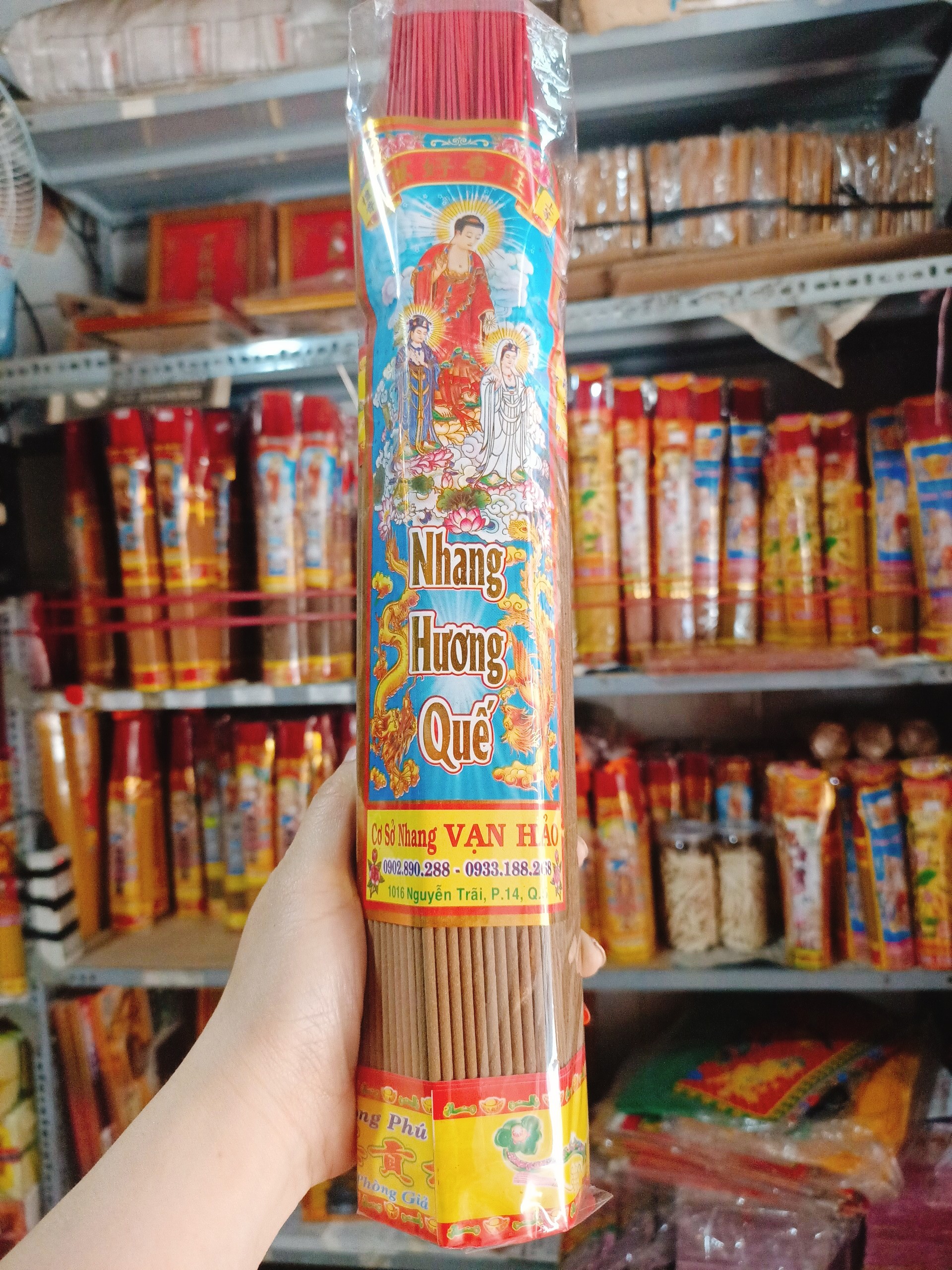 Nhang Thơm Hương Quế Vạn Hảo Size 40cm