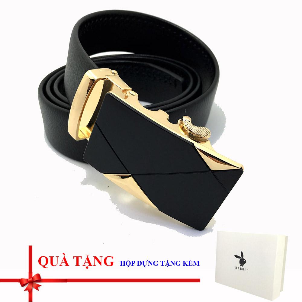 Thắt lưng dây nịt nam khóa tự động (Full hộp đựng)