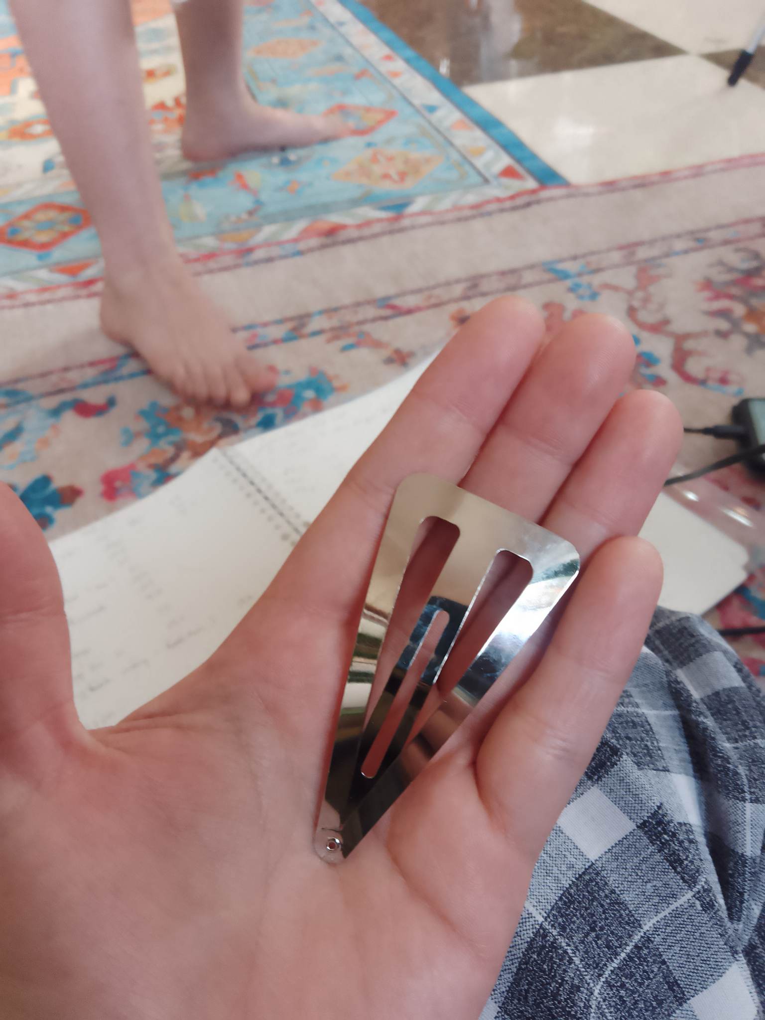 Phôi kẹp tóc Set 5 cái