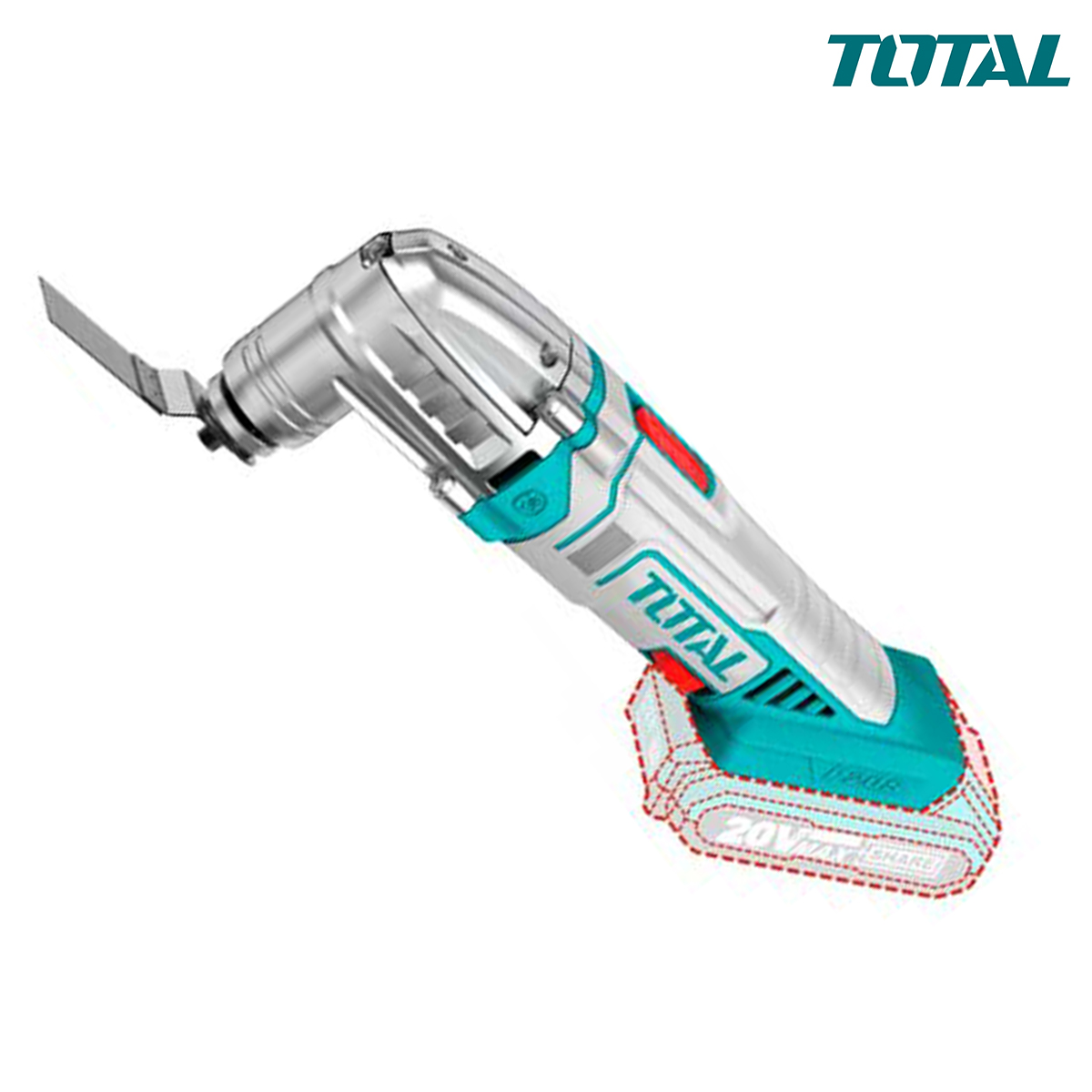 Máy cắt gọc đa năng dùng pin 20V