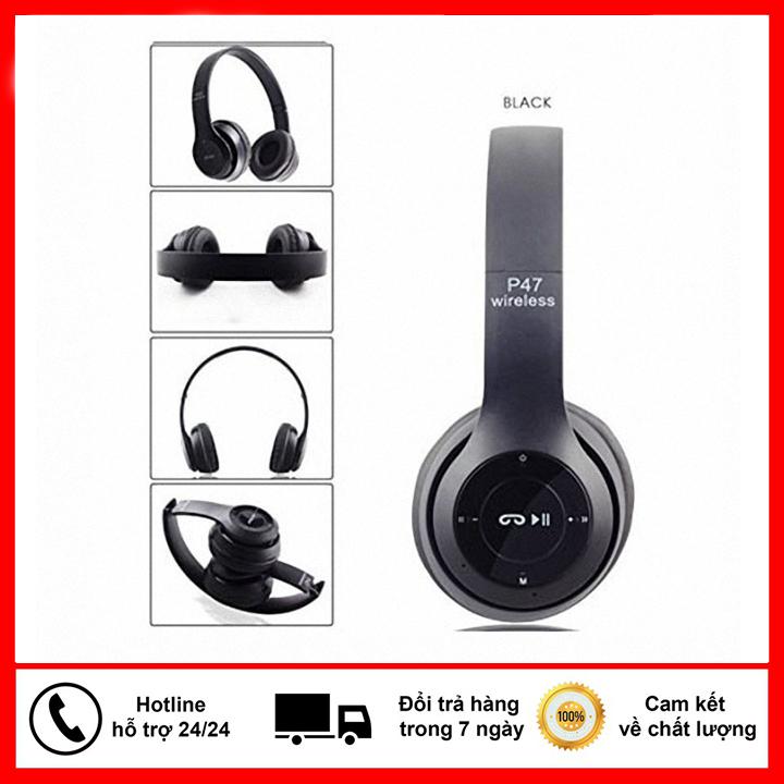 Tai Nghe Bluetooth P47 Chụp Tai