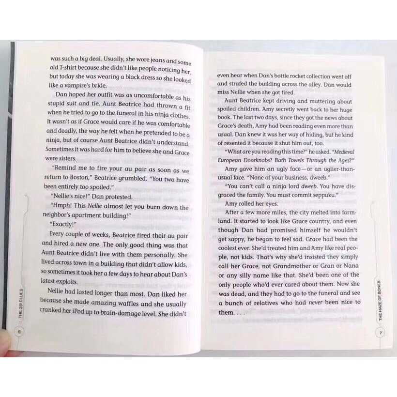 Bộ - No box - The 39 clues - 11 books